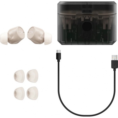 Наушники HyperX Cirro Buds Pro (727A7AA) White - фото 5