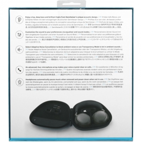 Наушники Sennheiser Momentum 4 Wireless Graphite - фото 14