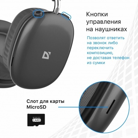 Наушники Defender FreeMotion B645 (63645) Black - фото 11