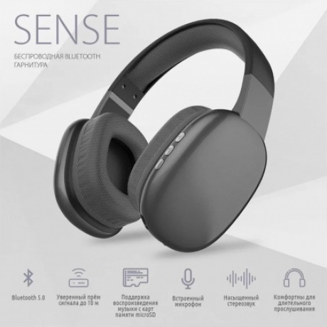 Наушники Qumo Sense ВТ 0084 Black - фото 3