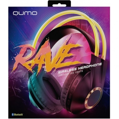 Наушники Qumo Party Rave BT 0078 Gold - фото 2