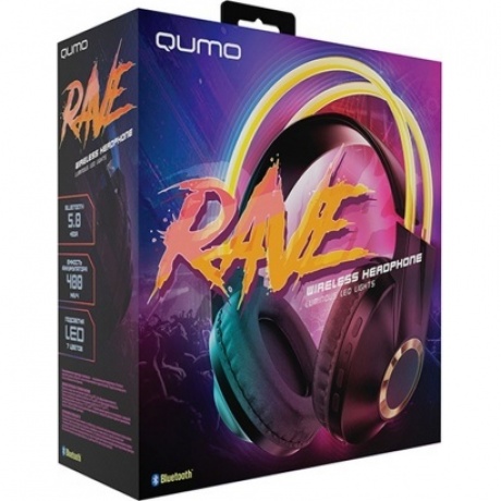 Наушники Qumo Party Rave BT 0078 Gold - фото 3