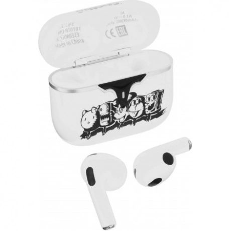 Наушники Qumo TWS LiFE «Avengers» ВТ 0101 White