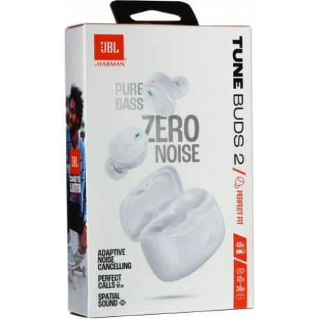 Наушники JBL Tune Buds 2 Ghost (JBLTBUDS2GWHT) White - фото 20