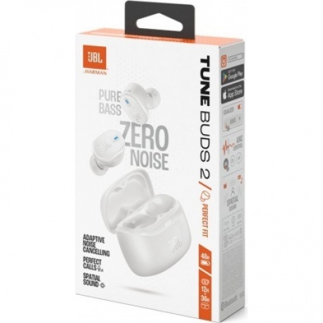 Наушники JBL Tune Buds 2 Ghost (JBLTBUDS2GWHT) White - фото 21
