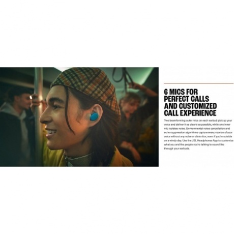 Наушники JBL Tune Buds 2 Ghost (JBLTBUDS2GPUR) Purple - фото 7
