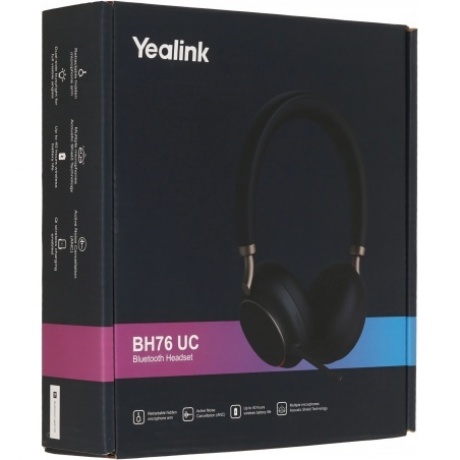 Наушники Yealink BH76 UC (1208621) Black - фото 11