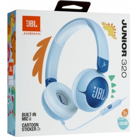 Наушники JBL JR320 (JBLJR320BLU) Blue - фото 11