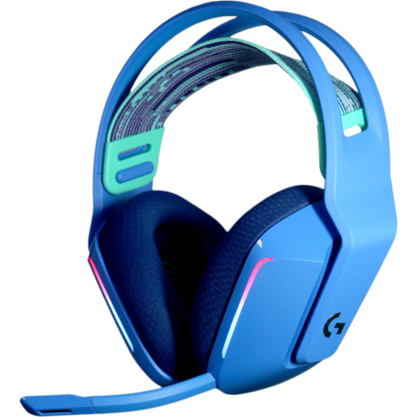 Наушники Logitech G733 LightSpeed (981-000945) Blue - фото 1