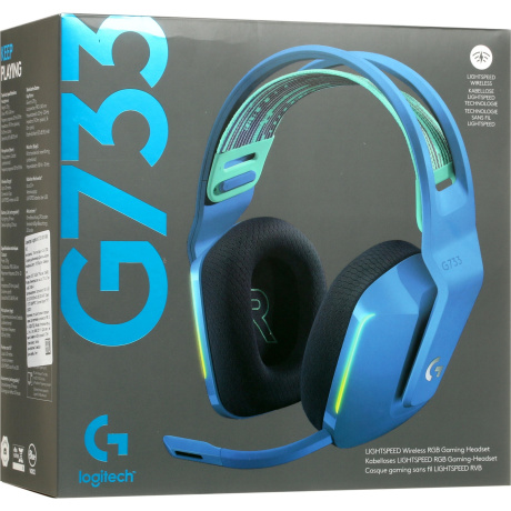 Наушники Logitech G733 LightSpeed (981-000945) Blue - фото 12