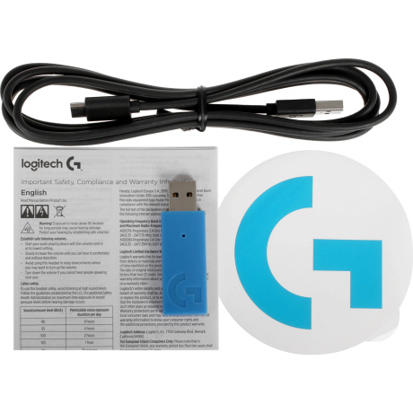 Наушники Logitech G733 LightSpeed (981-000945) Blue - фото 10