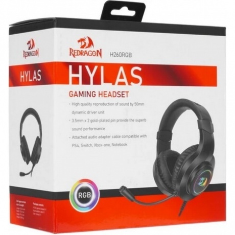 Наушники Redragon Hylas (77231) Black - фото 9