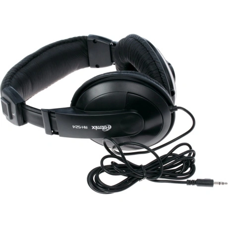 Наушники RITMIX RH-524, кабель 2 м, черный (15115868)