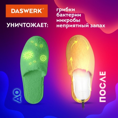 Сушилка для обуви электрическая Daswerk, SD5, 15 Вт - фото 3