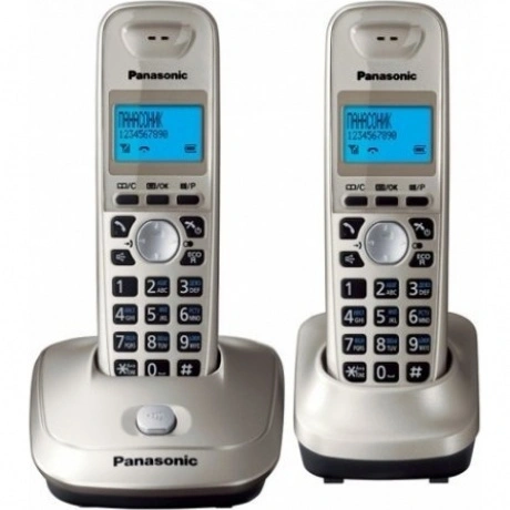 Радиотелефон Panasonic KX-TG2512RUN платиновый