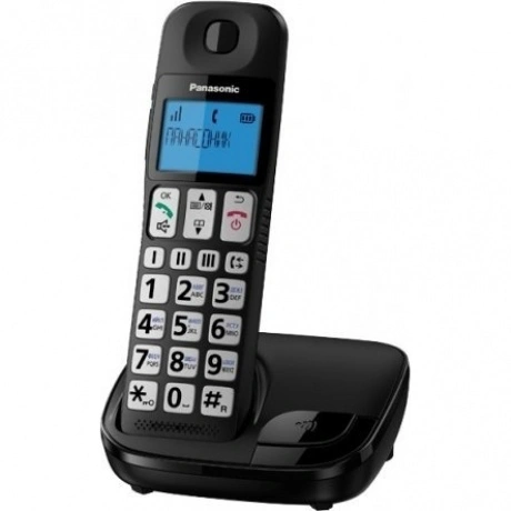 Радиотелефон  Panasonic KX-TGE110RUB черный