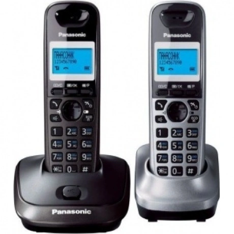 Радиотелефон Panasonic KX-TG2512RU2 титан
