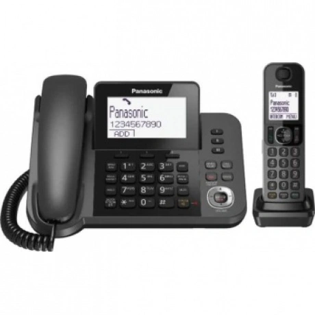 Радиотелефон Panasonic KX-TGF320RUM черный