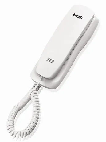Телефон проводной BBK BKT-105 RU белый