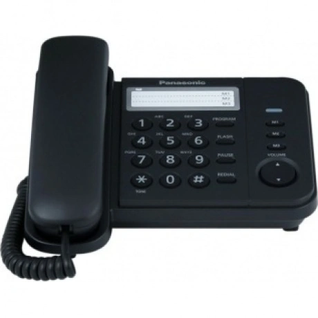 Телефон Panasonic KX-TS2352RUB (черный)