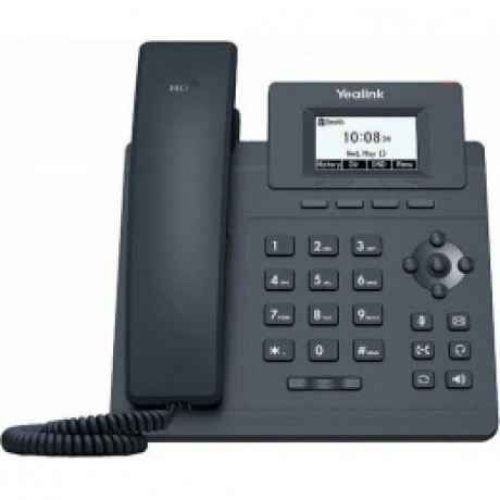VoIP-телефон Yealink SIP-T30P without PSU черный