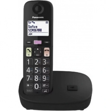 Радиотелефон Panasonic KX-TGU110RUB черный
