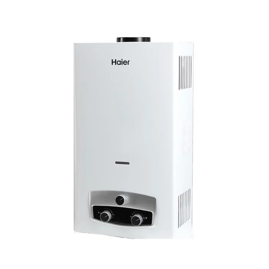 Водонагреватель газовый проточный Haier IGW 10 B белый - фото 1