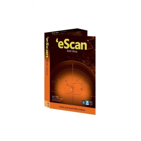 Антивирус eScan Antivirus with Cloud Security 2 ПК 1 год [ES-AV-...