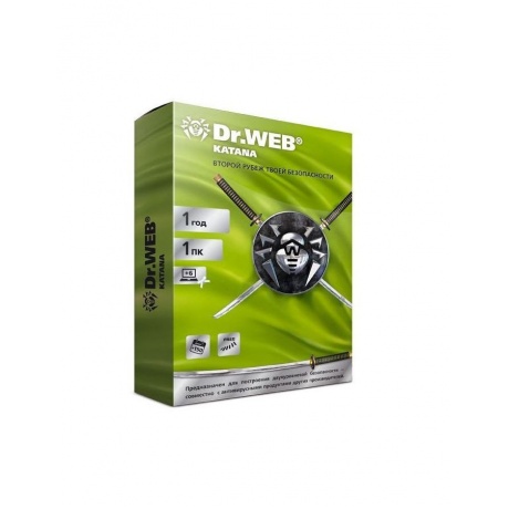 Антивирус Dr.Web Katana на 3 года на 2 ПК [LHW-KK-36M-2-A3] (эле...