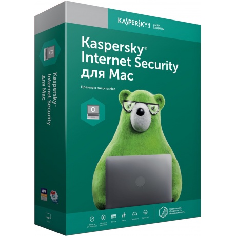 Антивирус Kaspersky Internet Security для Mac продление на 1 ПК ...