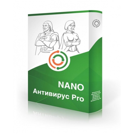 Антивирус NANO Pro бизнес-лицензия от 1 до 19 ПК стоимость лицен...