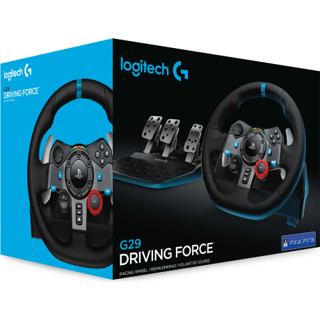Руль Logitech G29 Driving Force черный - фото 11