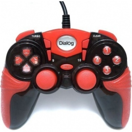 Геймпад Dialog Action GP-A15 Black-Red - фото 1