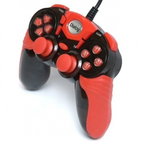 Геймпад Dialog Action GP-A15 Black-Red - фото 3