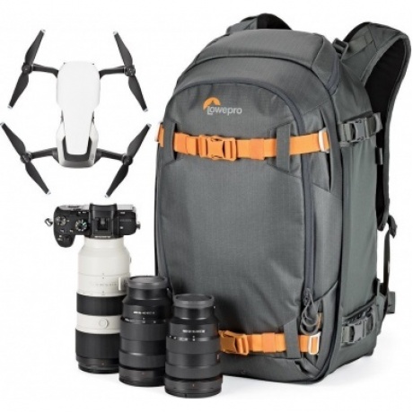 Рюкзак LowePro Whistler BP 350 AW II (серый) - фото 6
