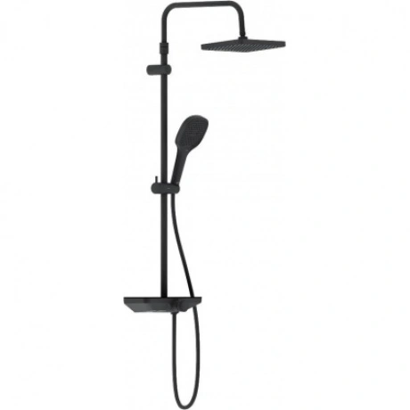 Душевая система Damixa Scandinavian Pure 940730300 чёрный матовы...