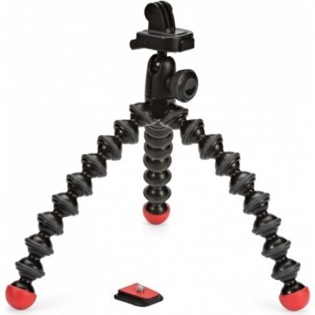 Штатив Joby  GorillaPod для фото и GoPro камер (черный/красный)