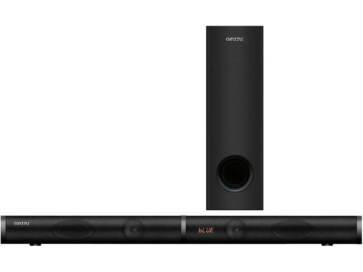 Саундбар Ginzzu GM-506 2.1 50Вт+50Вт черный - фото 1