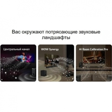 Саундбар LG S80TR 5.1.3 360Вт+220Вт черный - фото 14