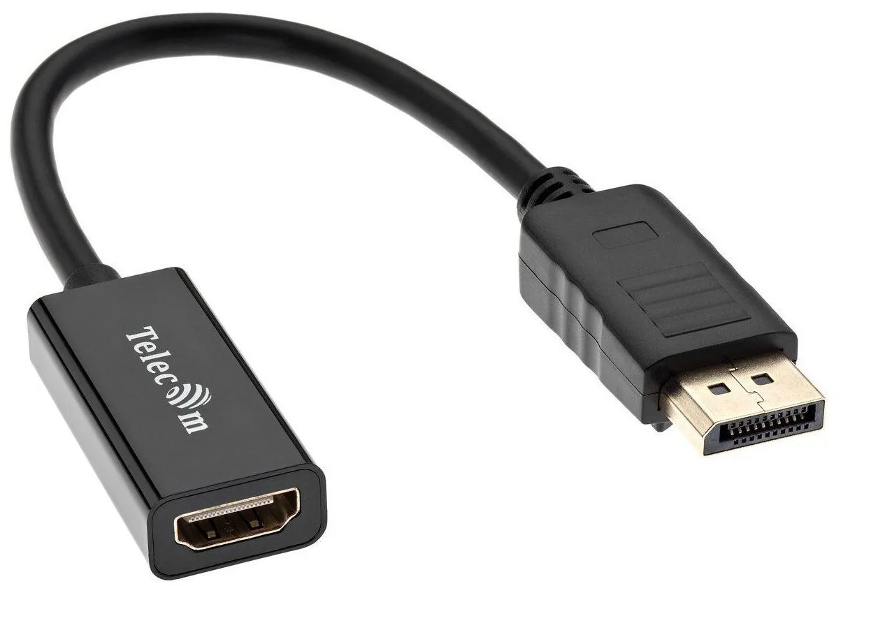 Переходник Telecom TA553 DisplayPort - HDMI-F 0.2m - фото 1