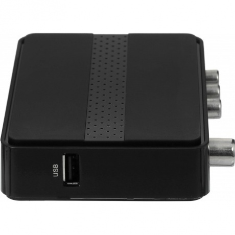 Ресивер DVB-T2 Cadena CDT-2291SB черный - фото 3