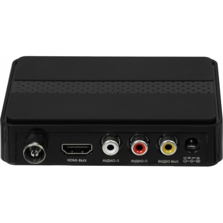 Ресивер DVB-T2 Cadena CDT-2291SB черный - фото 4