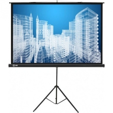 Экран напольный Cactus Triscreen CS-PST-104X186 черный