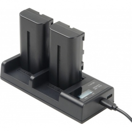 Зарядное устройство GreenBean DualCharger NPF-C - фото 3