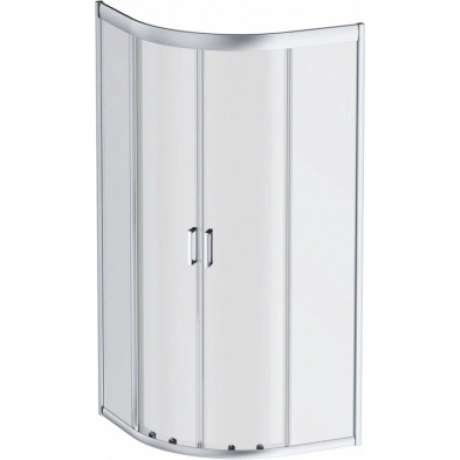 Душевое ограждение AM.PM Gem W90G-401-080WT серебристый