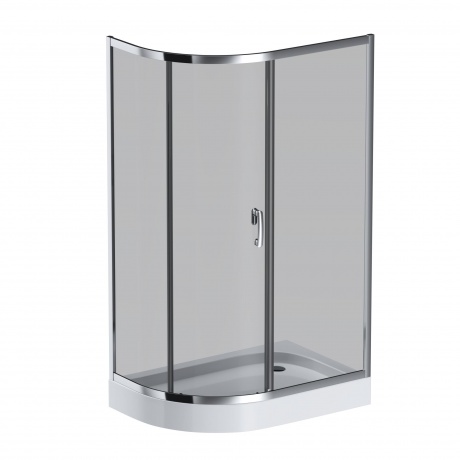 Душевое ограждение 120x80 AM.PM Like Solo Slide W83G-302U120CG х...