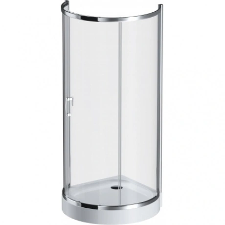 Душевое ограждение 95x95 AM.PM Like W83G-333-095CT профиль хром