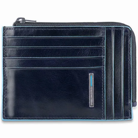 Чехол для кредитных карт Piquadro Blue Square PU1243B2R/BLU2 син...