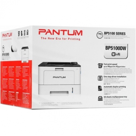 Принтер лазерный Pantum BP5100DW A4 Duplex Net WiFi белый - фото 7