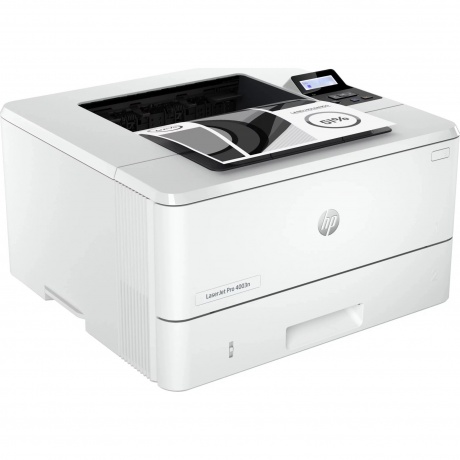 Принтер лазерный HP LaserJet Pro 4003N (2Z611A) A4 белый - фото 4